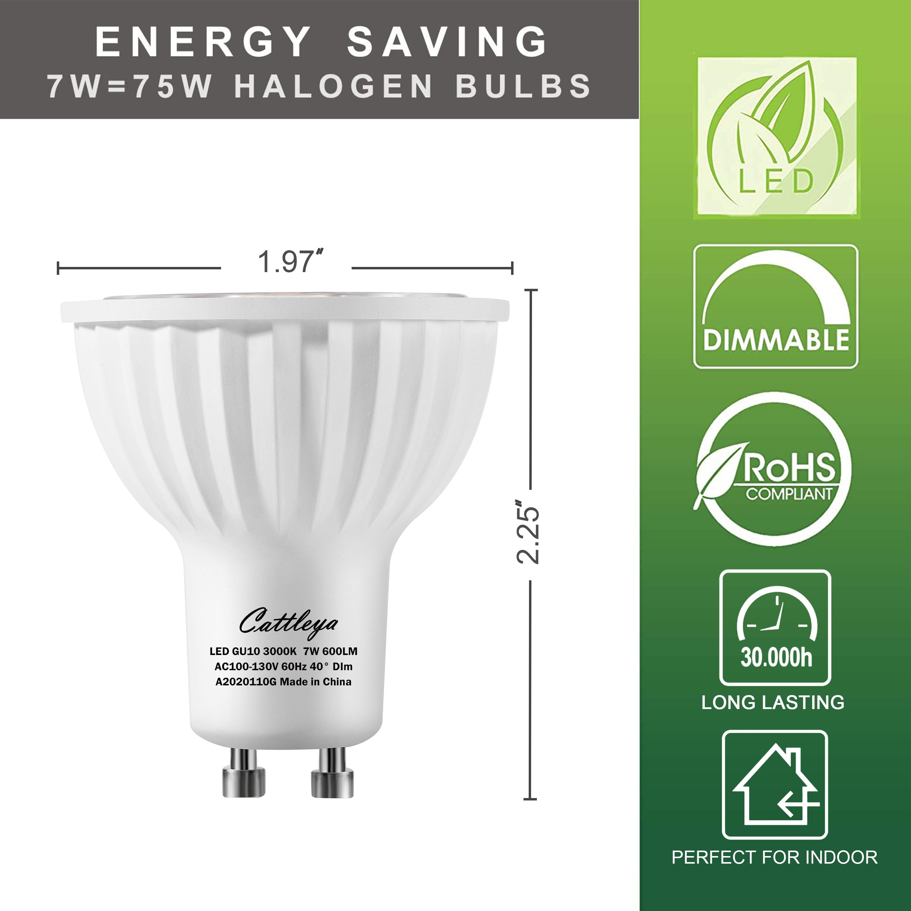 Gu10 75 watt led new arrivals